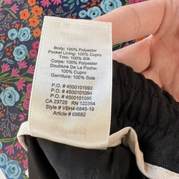 Aritzia Wilfred Buffon Black Elastic Waist Crepe Jogger Style Pants - Picture 8 of 9